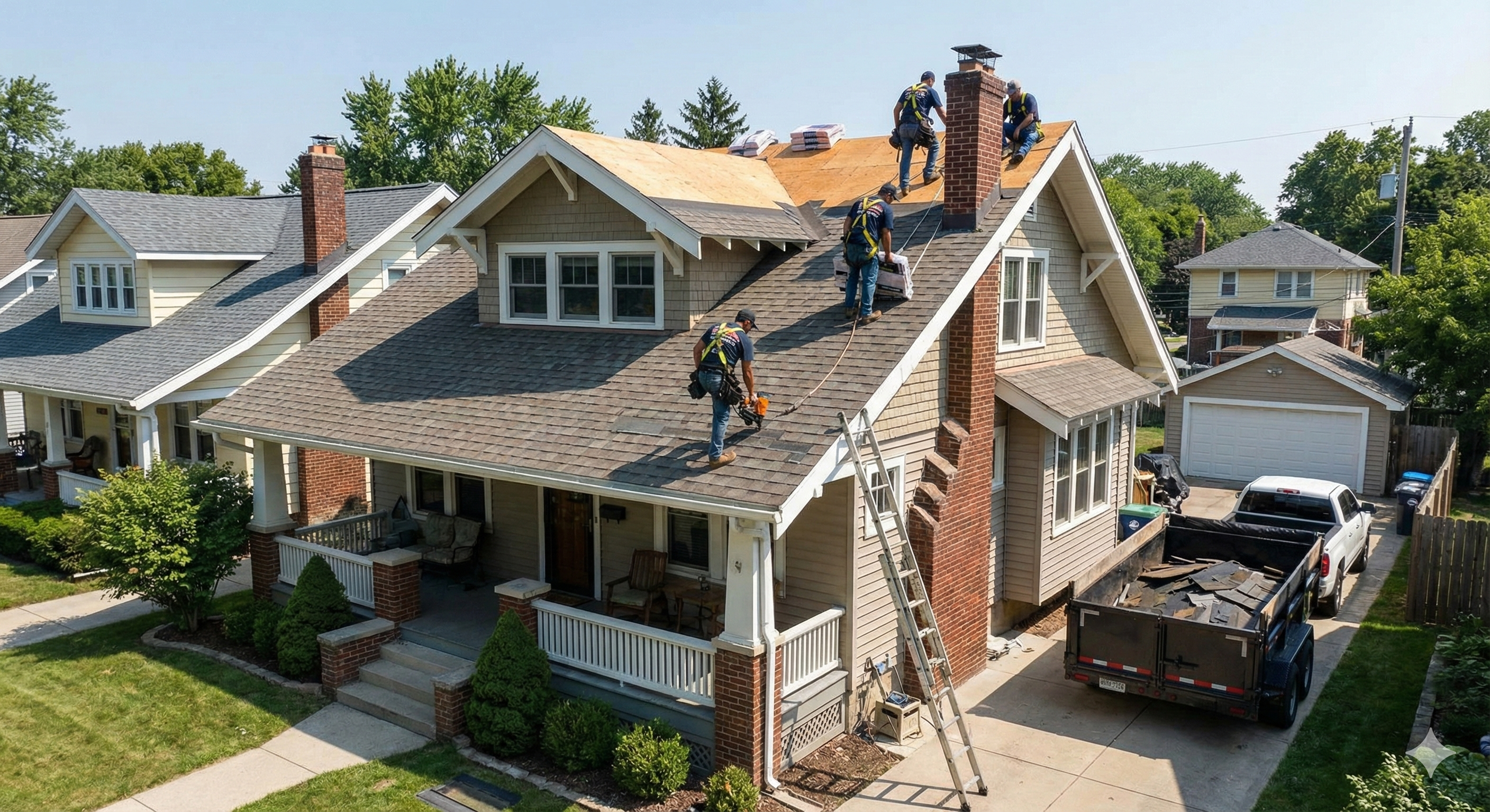 Residential roofing installation services
